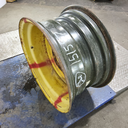 14"W x 26"D, John Deere Yellow 8-Hole Formed Plate
