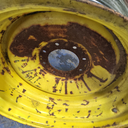 14"W x 26"D, John Deere Yellow 8-Hole Formed Plate