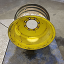 16"W x 26"D, John Deere Yellow 8-Hole Formed Plate