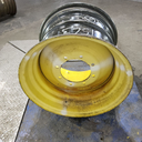 20"W x 26"D, John Deere Yellow 8-Hole Formed Plate