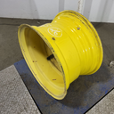 16"W x 26"D, John Deere Yellow 8-Hole Formed Plate