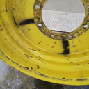 16"W x 26"D, John Deere Yellow 8-Hole Formed Plate