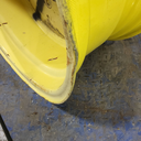 16"W x 26"D, John Deere Yellow 8-Hole Formed Plate