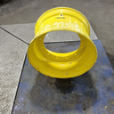 13"W x 22.5"D, John Deere Yellow 12-Hole Stub Disc