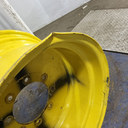 16"W x 26"D, John Deere Yellow 8-Hole Formed Plate