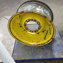 15"W x 28"D, John Deere Yellow 8-Hole Waffle Wheel (Groups of 2 bolts)