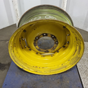 15"W x 30"D, John Deere Yellow 8-Hole Waffle Wheel (Groups of 2 bolts)