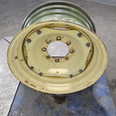 15"W x 30"D, John Deere Yellow 8-Hole Waffle Wheel (Groups of 2 bolts)