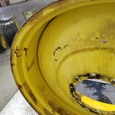 16"W x 42"D, John Deere Yellow 10-Hole Formed Plate