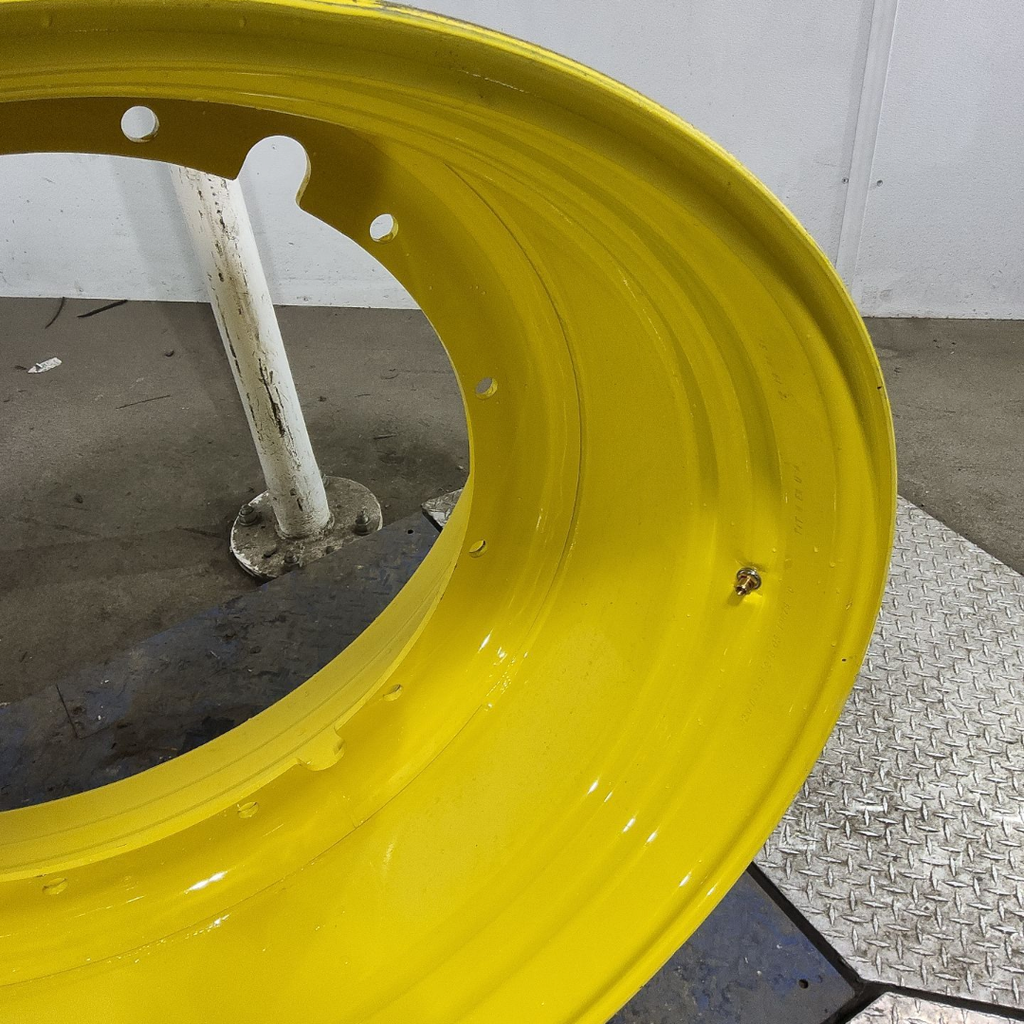 23"W x 42"D, John Deere Yellow 12-Hole Stub Disc