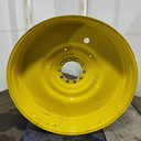 12"W x 54"D, John Deere Yellow 10-Hole Formed Plate