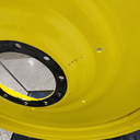 12"W x 54"D, John Deere Yellow 10-Hole Formed Plate