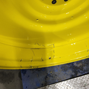 12"W x 54"D, John Deere Yellow 10-Hole Formed Plate