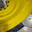 12"W x 54"D, John Deere Yellow 10-Hole Formed Plate