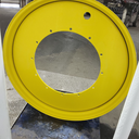 12"W x 54"D, John Deere Yellow 12-Hole Stub Disc