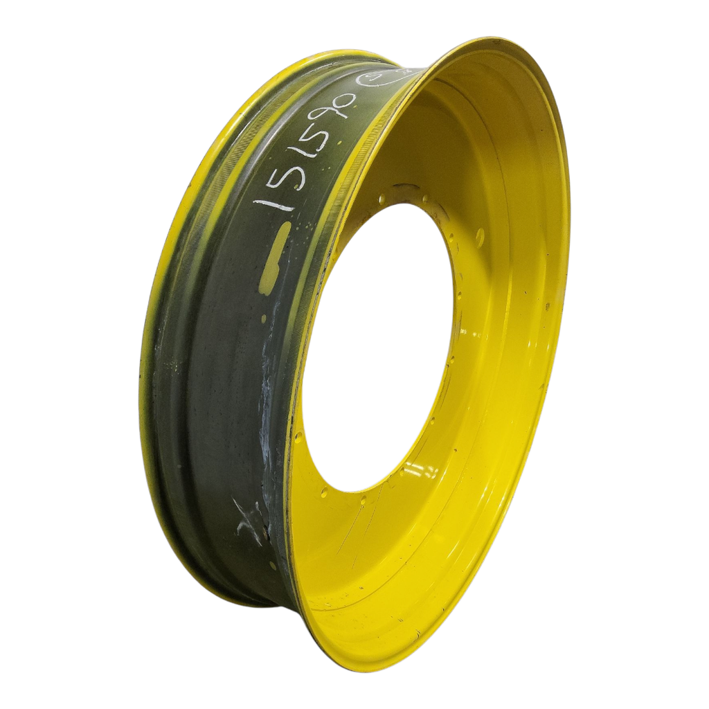 12"W x 54"D, John Deere Yellow 12-Hole Stub Disc