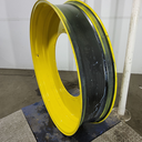 12"W x 54"D, John Deere Yellow 12-Hole Stub Disc