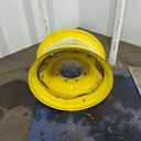 12"W x 24"D, John Deere Yellow 8-Hole Waffle Wheel (Groups of 2 bolts)