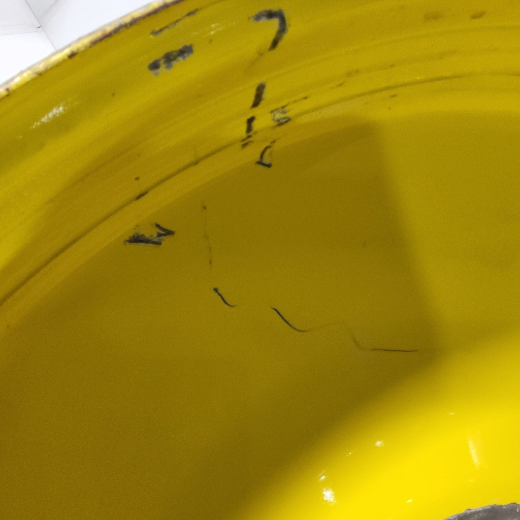 10"W x 50"D, John Deere Yellow 12-Hole Bubble Disc