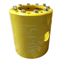 10 to 12-Hole 19.5"L Sprayer Extension, John Deere Yellow