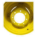 8-Hole Stub Disc Center for 24" Rim, John Deere Yellow