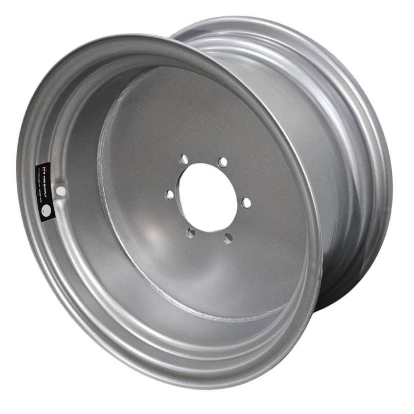 10"W x 20"D, Case IH Silver Mist 6-Hole Flat Plate