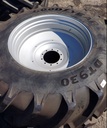 LSW1100/45R46 Goodyear Farm DT930 R-1W on Silver Mist 10-Hole Formed Plate