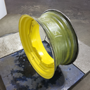 13"W x 30"D, John Deere Yellow 8-Hole Waffle Wheel (Groups of 2 bolts)