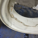 15"W x 34"D, New Holland White 12-Hole Waffle Wheel (Groups of 3 bolts)