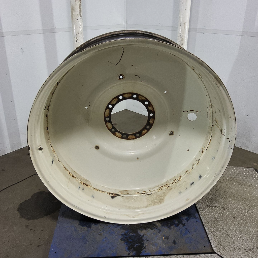 16"W x 46"D, New Holland White 10-Hole Formed Plate