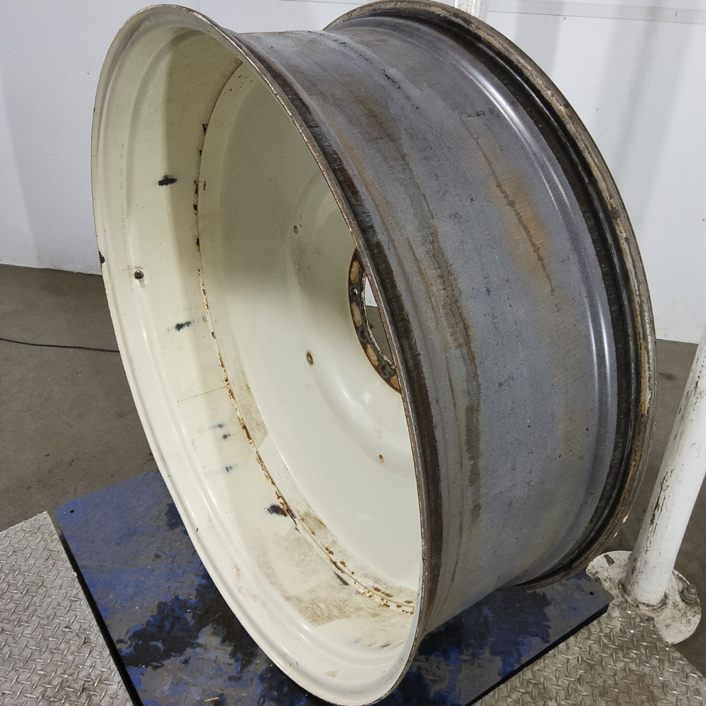 16"W x 46"D, New Holland White 10-Hole Formed Plate