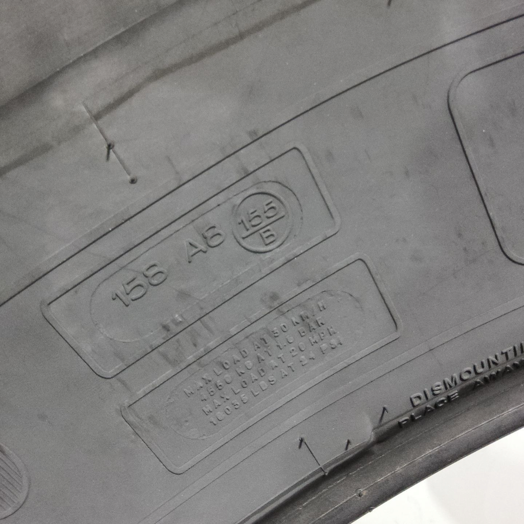 520/85R46 Michelin AgriBib R-1W 158B 80%