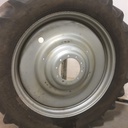 480/80R50 Goodyear Farm DT800 Super Traction R-1W on Case IH Silver Mist 10-Hole Formed Plate W/Weight Holes 70%