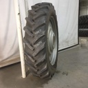 480/80R50 Goodyear Farm DT800 Super Traction R-1W on Case IH Silver Mist 10-Hole Formed Plate W/Weight Holes 70%