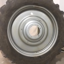 480/80R50 Goodyear Farm DT800 Super Traction R-1W on Case IH Silver Mist 10-Hole Formed Plate W/Weight Holes 60%
