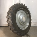 480/80R50 Goodyear Farm DT800 Super Traction R-1W on Case IH Silver Mist 10-Hole Formed Plate W/Weight Holes 60%