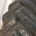 480/80R50 Goodyear Farm DT800 Super Traction R-1W on Case IH Silver Mist 10-Hole Formed Plate W/Weight Holes 60%