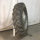 480/80R50 Goodyear Farm DT800 Super Traction R-1W on Case IH Silver Mist 10-Hole Formed Plate W/Weight Holes 60%