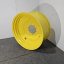 18"W x 38"D, John Deere Yellow 10-Hole Formed Plate