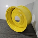 18"W x 38"D, John Deere Yellow 10-Hole Formed Plate