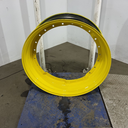 12"W x 38"D, John Deere Yellow 12-Hole Waffle Wheel (Groups of 3 bolts)