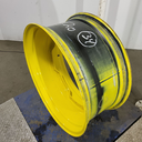 15"W x 34"D, John Deere Yellow 12-Hole Waffle Wheel (Groups of 3 bolts)
