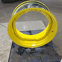 15"W x 34"D, John Deere Yellow 12-Hole Waffle Wheel (Groups of 3 bolts)