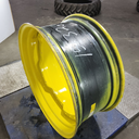 15"W x 34"D, John Deere Yellow 12-Hole Waffle Wheel (Groups of 3 bolts)