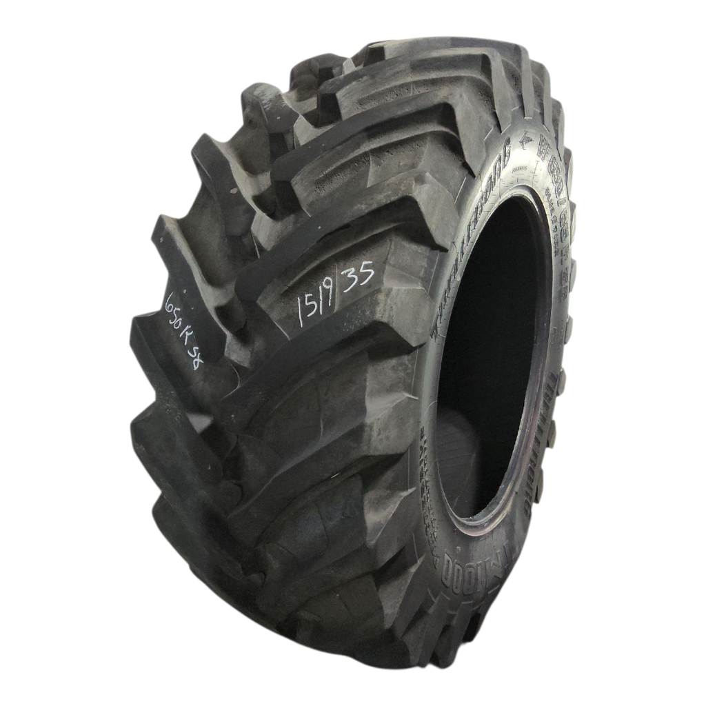 VF650/65R38 Trelleborg TM1000 Progressive Traction R-1W 172D 85%