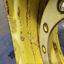 14"W x 28"D, John Deere Yellow 8-Hole Waffle Wheel (Groups of 2 Bolts)