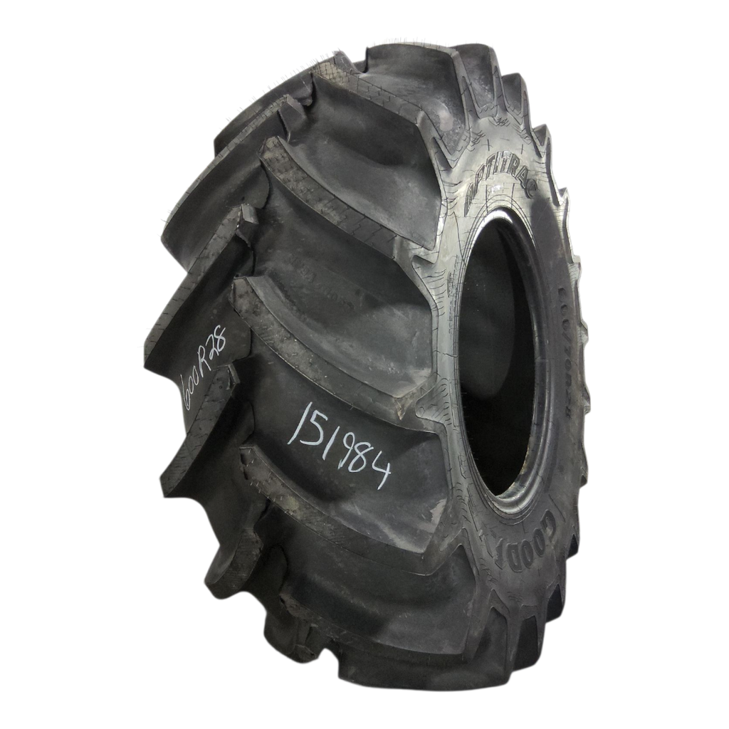 600/70R28 Goodyear Farm Optitrac R-1W 161D 99%