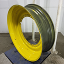 15"W x 50"D, John Deere Yellow 12-Hole Stub Disc