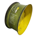 15"W x 34"D, John Deere Yellow 12-Hole Waffle Wheel (Groups of 3 bolts)