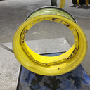 15"W x 34"D, John Deere Yellow 12-Hole Waffle Wheel (Groups of 3 bolts)